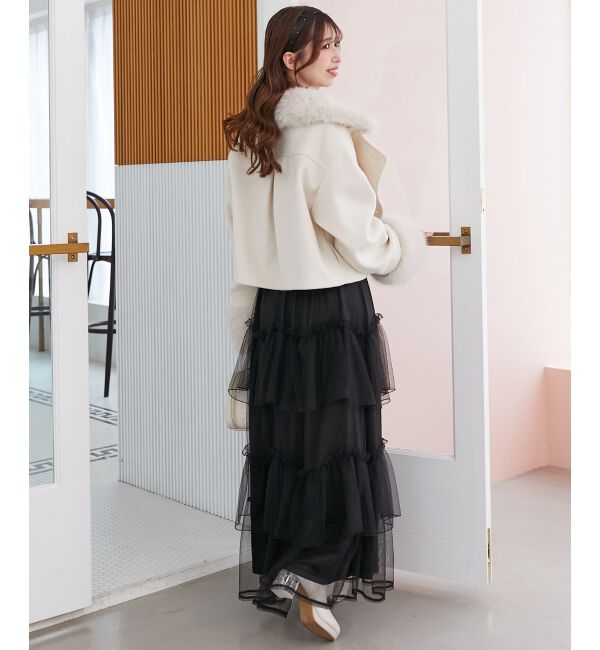  「&infin;マルチwayフェイクファー付ショートコート」|その他|