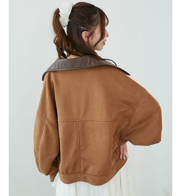  「2wayリボンステンカラーブルゾン」|その他|