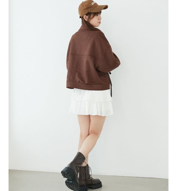  「2wayリボンステンカラーブルゾン」|その他|