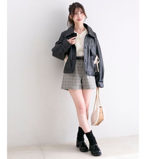  「2wayリボンステンカラーブルゾン」|その他|