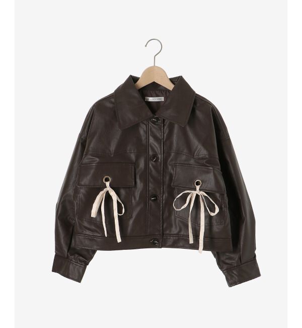  「2wayリボンステンカラーブルゾン」|その他|