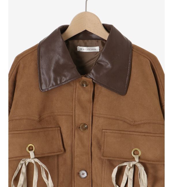  「2wayリボンステンカラーブルゾン」|その他|