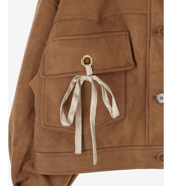  「2wayリボンステンカラーブルゾン」|その他|