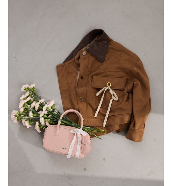  「2wayリボンステンカラーブルゾン」|その他|