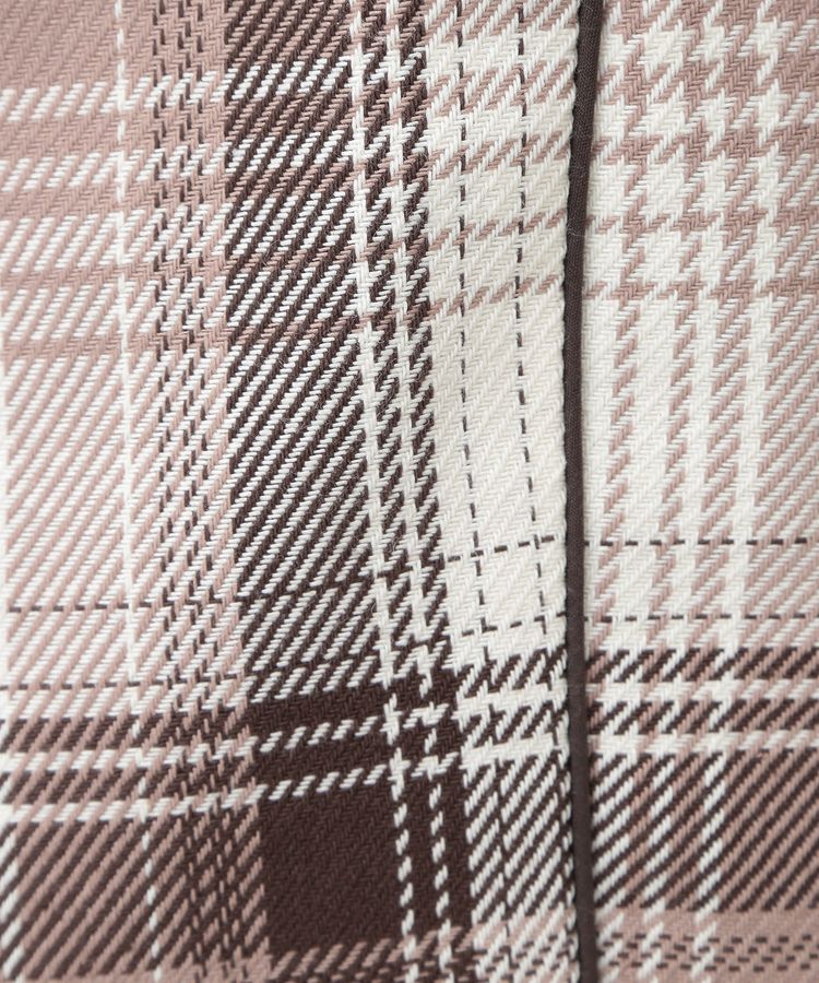 earth music&ecology「コットンツイルチェックビスチェ」|ベスト・ジレ|