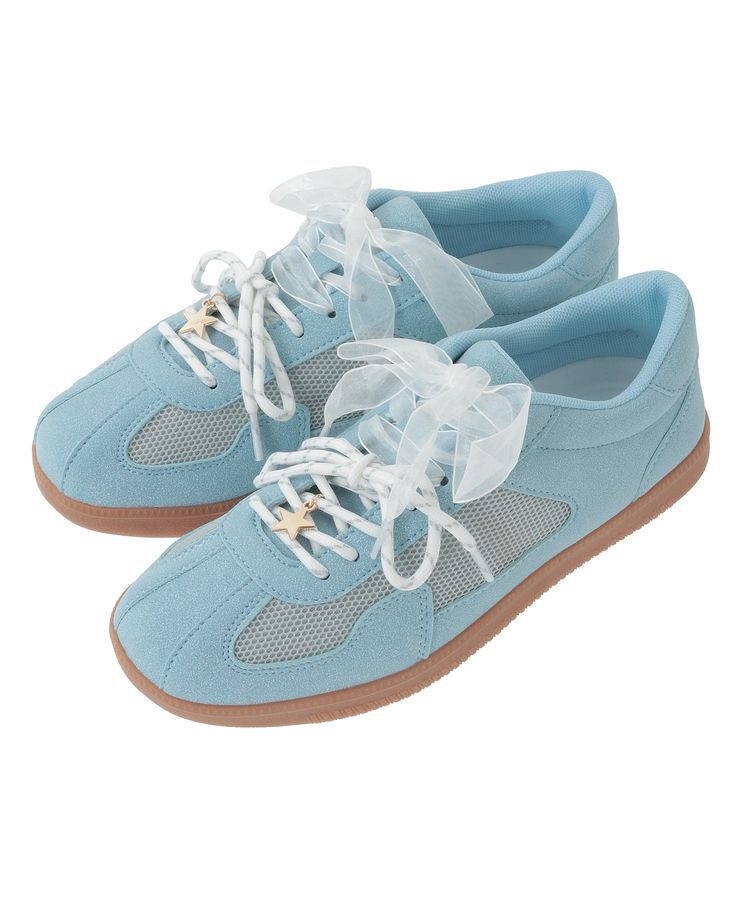 earth music&ecology「チャーム付きWリボンスニーカー」|スニーカー|