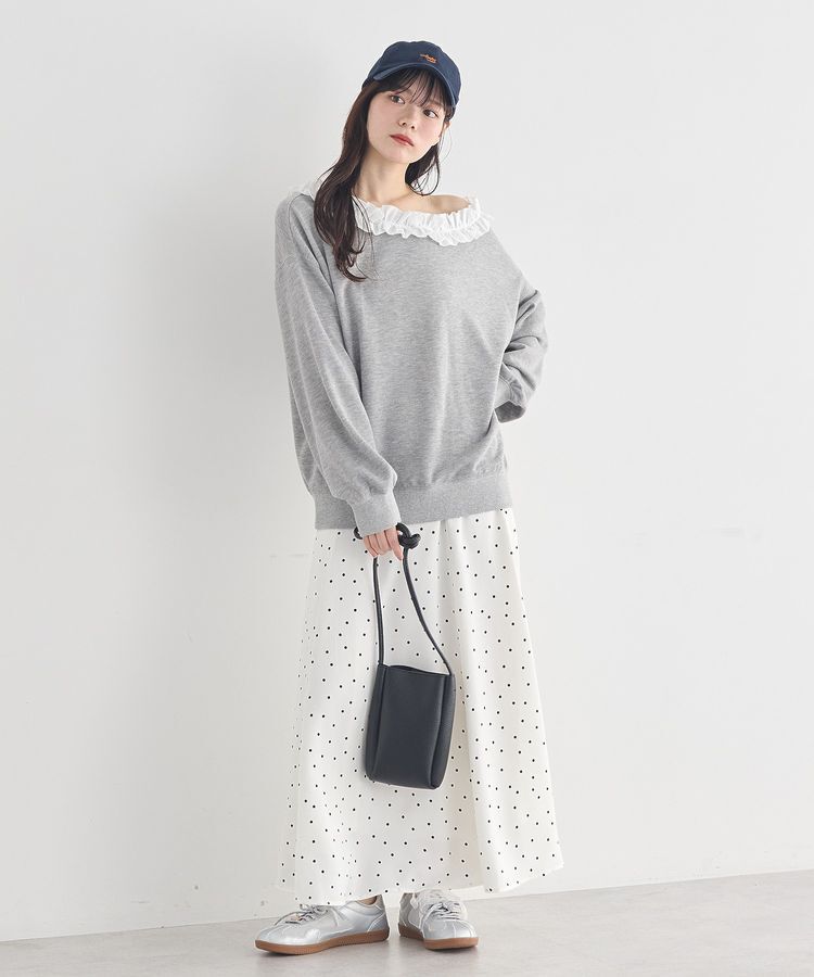 earth music&ecology「チャーム付きWリボンスニーカー」|スニーカー|