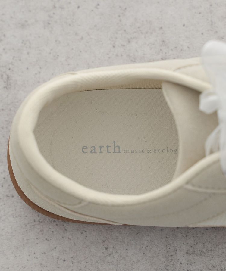 earth music&ecology「チャーム付きWリボンスニーカー」|スニーカー|