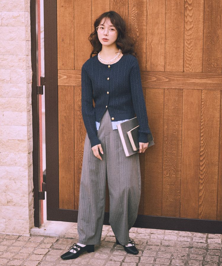 earth music&ecology「Wリボンパンプス」|パンプス|