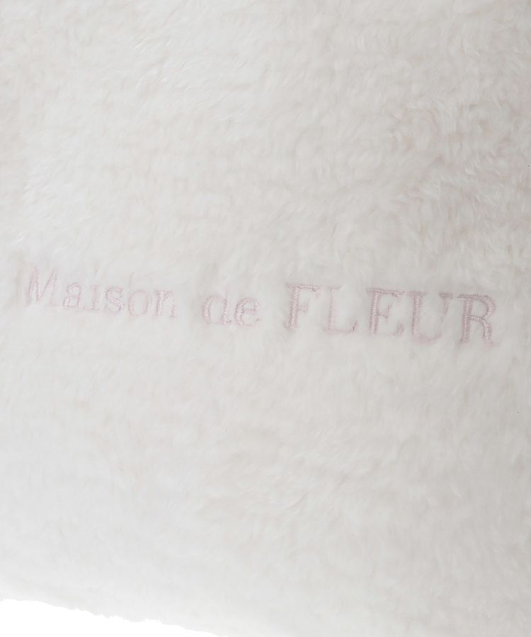 Maison de FLEUR「スカーフ付きボア2WaySトートバッグ」|トートバッグ|