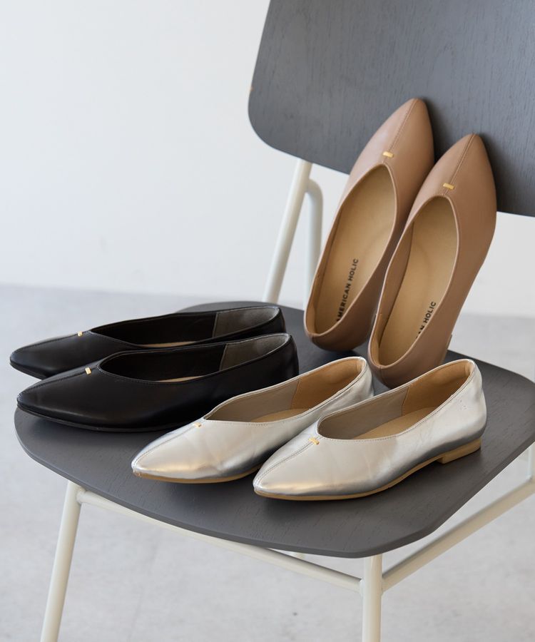 AMERICAN HOLIC「【整履き】フラットパンプス」|パンプス|