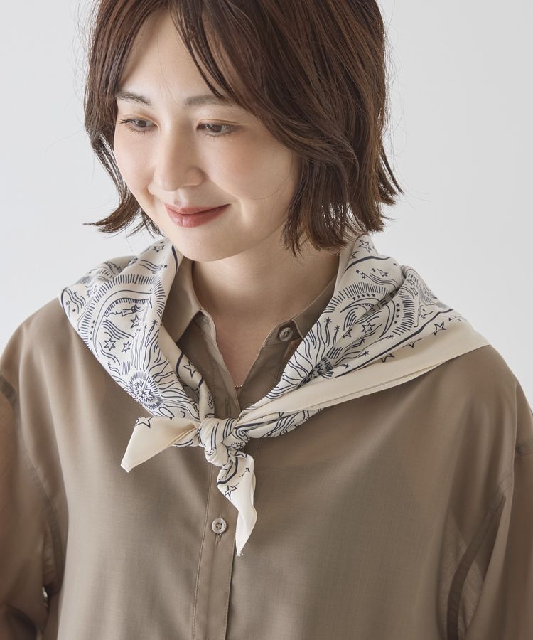 AMERICAN HOLIC「シルキーバンダナ柄スカーフ」|バンダナ・スカーフ|