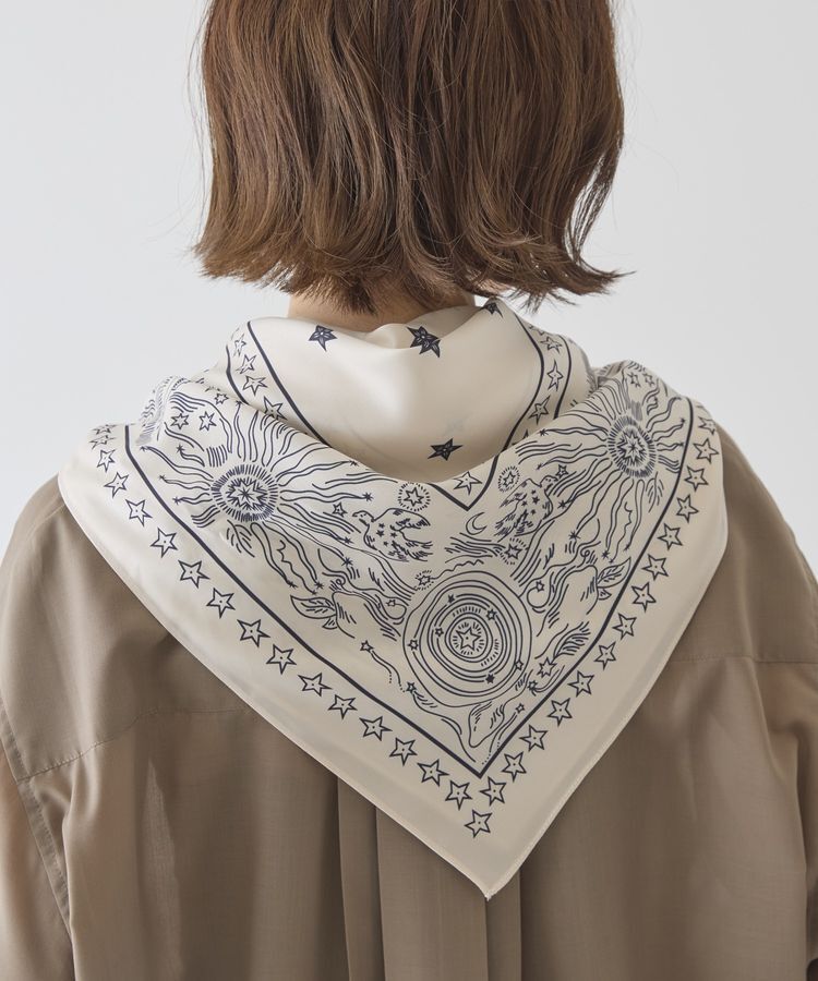 AMERICAN HOLIC「シルキーバンダナ柄スカーフ」|バンダナ・スカーフ|