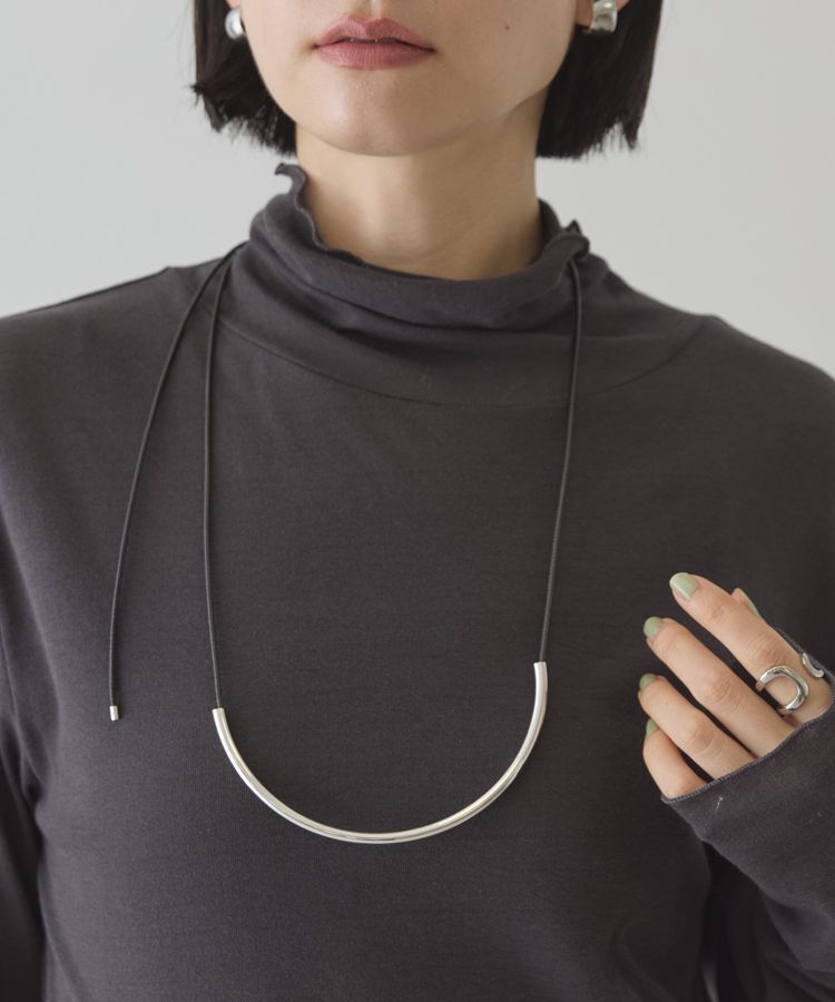 AMERICAN HOLIC「ハーフパイプコードネックレス」|ネックレス|