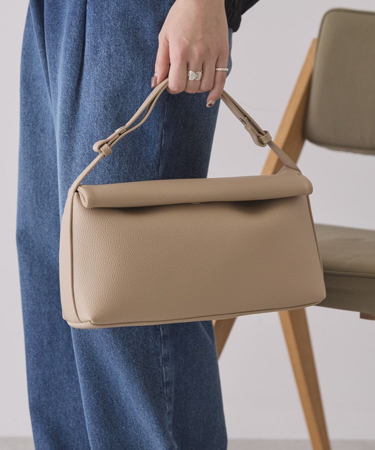 AMERICAN HOLIC「【2WAY】ワンハンドルフラップショルダー」|ショルダー・メッセンジャー|Beige