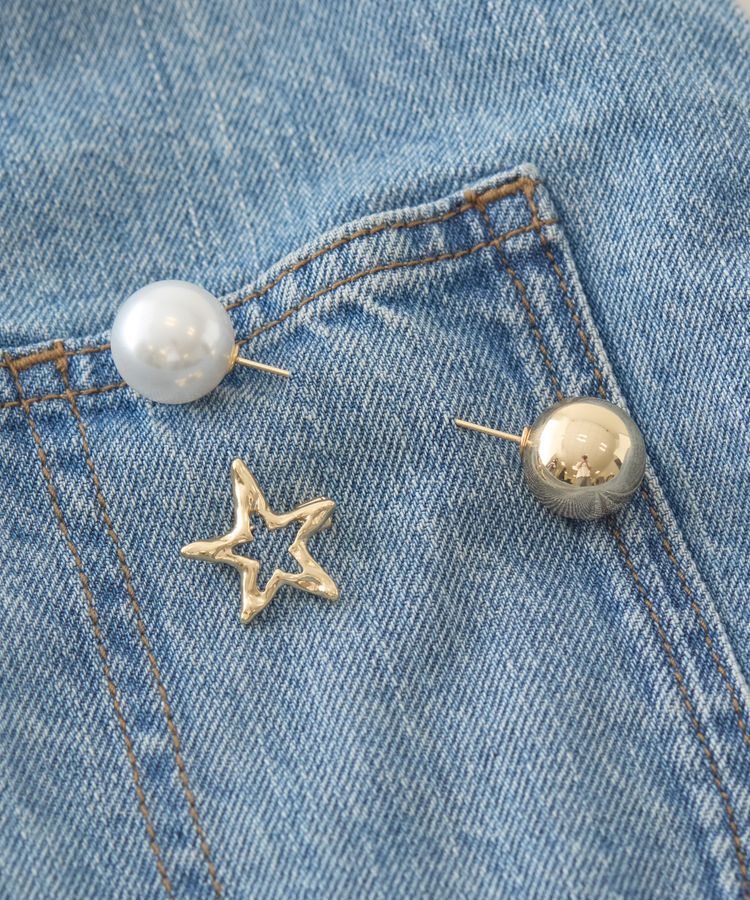 AMERICAN HOLIC「【2点SET】パールピン&スター」|その他|