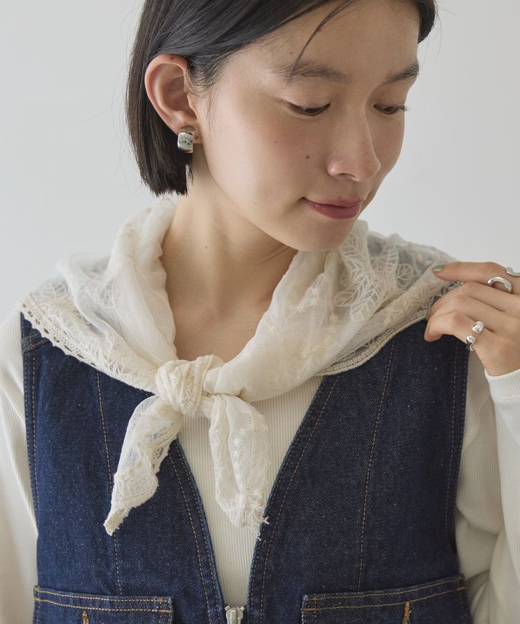 AMERICAN HOLIC「チュールレーススカーフ」|バンダナ・スカーフ|