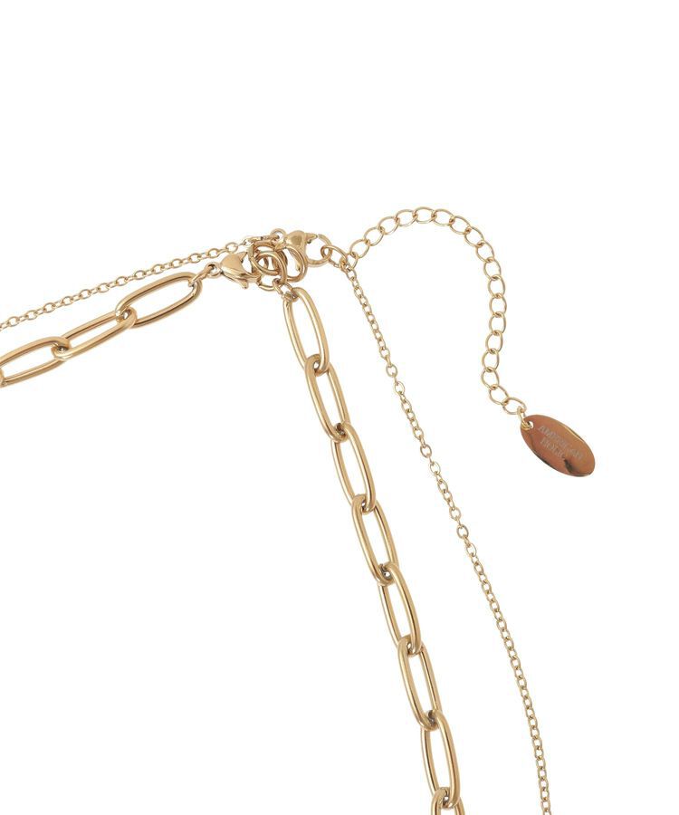 AMERICAN HOLIC「【ステンレス】コイン2連ネックレス」|ネックレス|