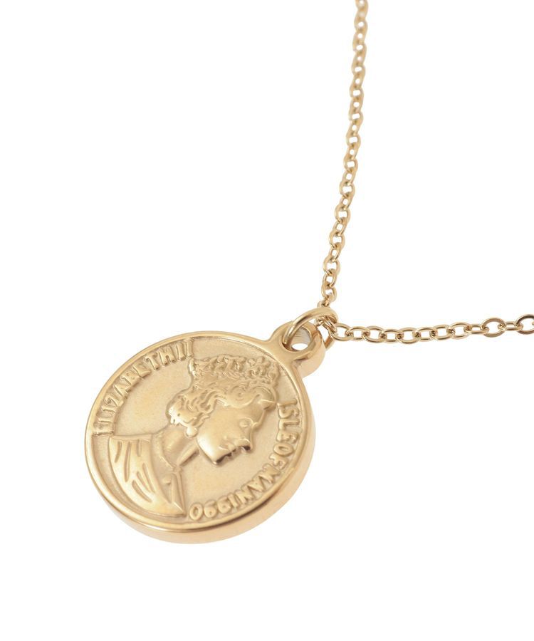 AMERICAN HOLIC「【ステンレス】コイン2連ネックレス」|ネックレス|