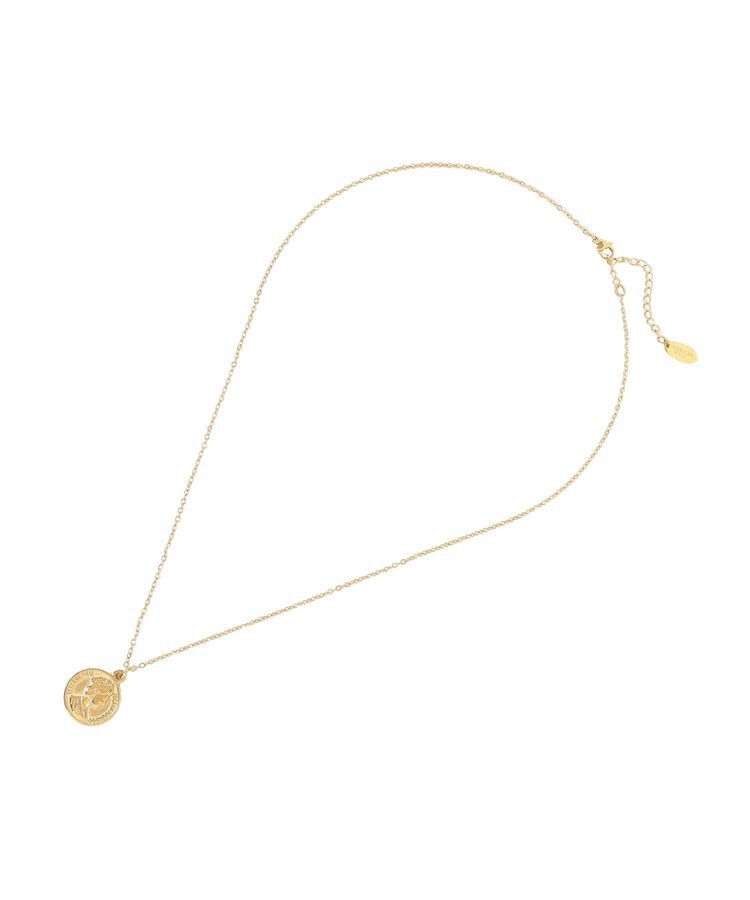 AMERICAN HOLIC「【ステンレス】コイン2連ネックレス」|ネックレス|