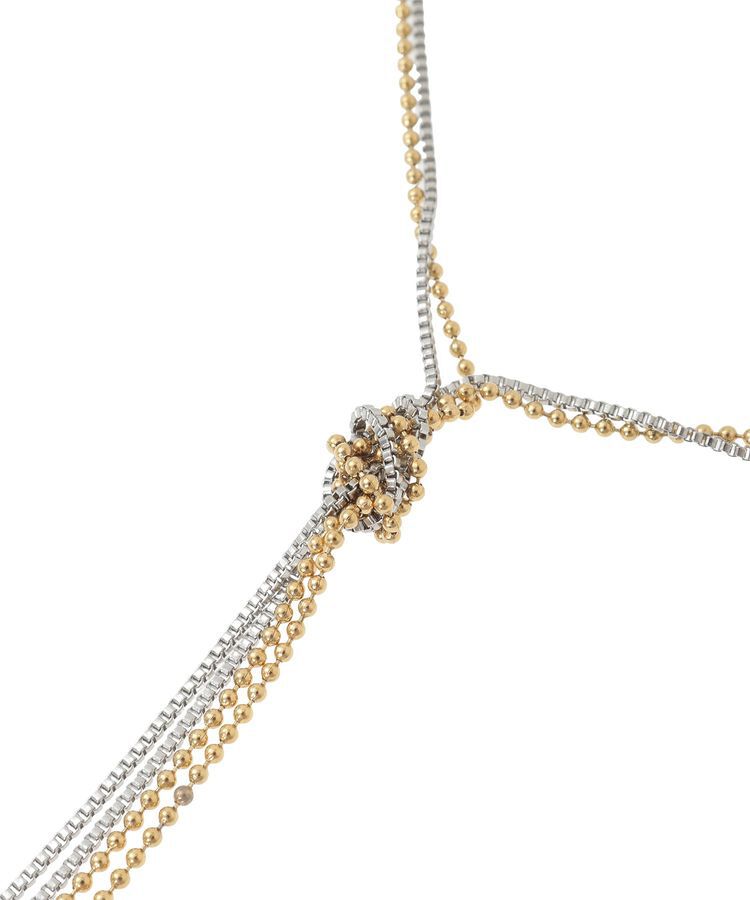 AMERICAN HOLIC「【ステンレス】2ラインネックレス」|ネックレス|