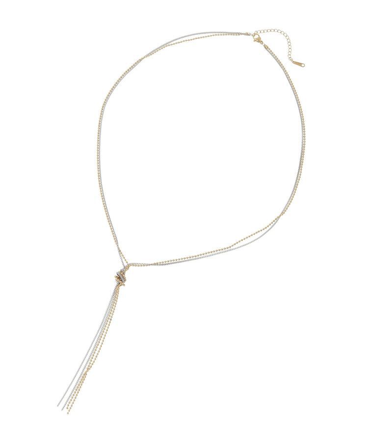 AMERICAN HOLIC「【ステンレス】2ラインネックレス」|ネックレス|