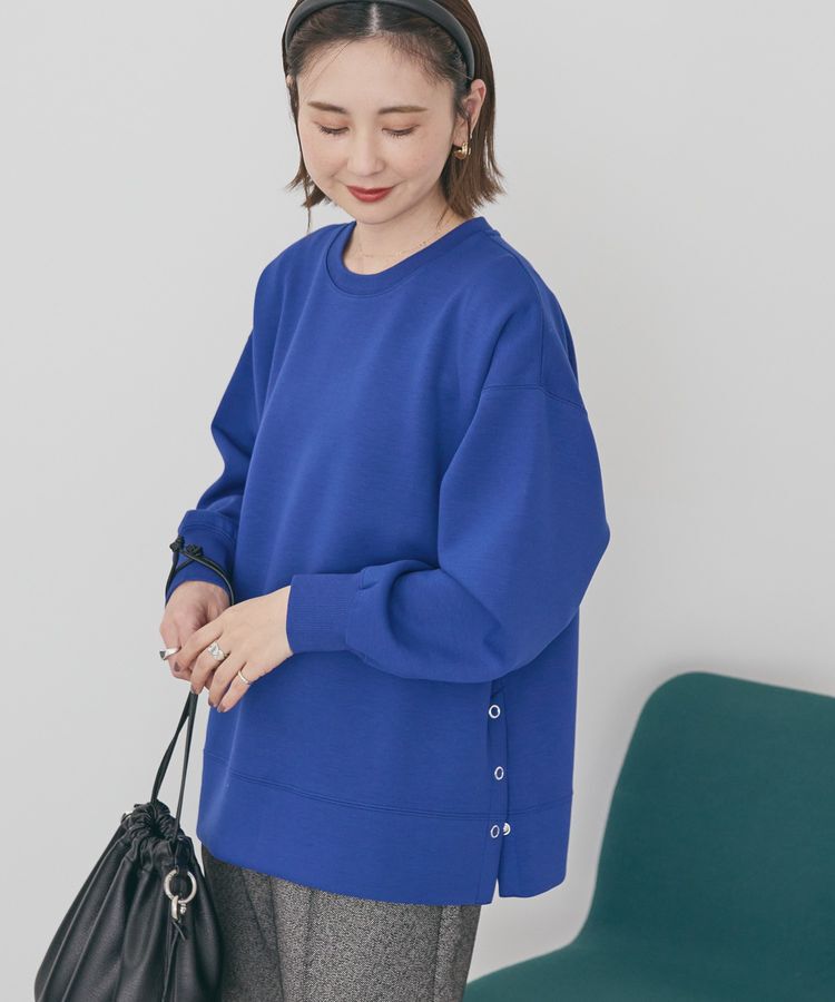 AMERICAN HOLIC「サイドドットポンチプルオーバー」|スウェット・ジャージ|Blue