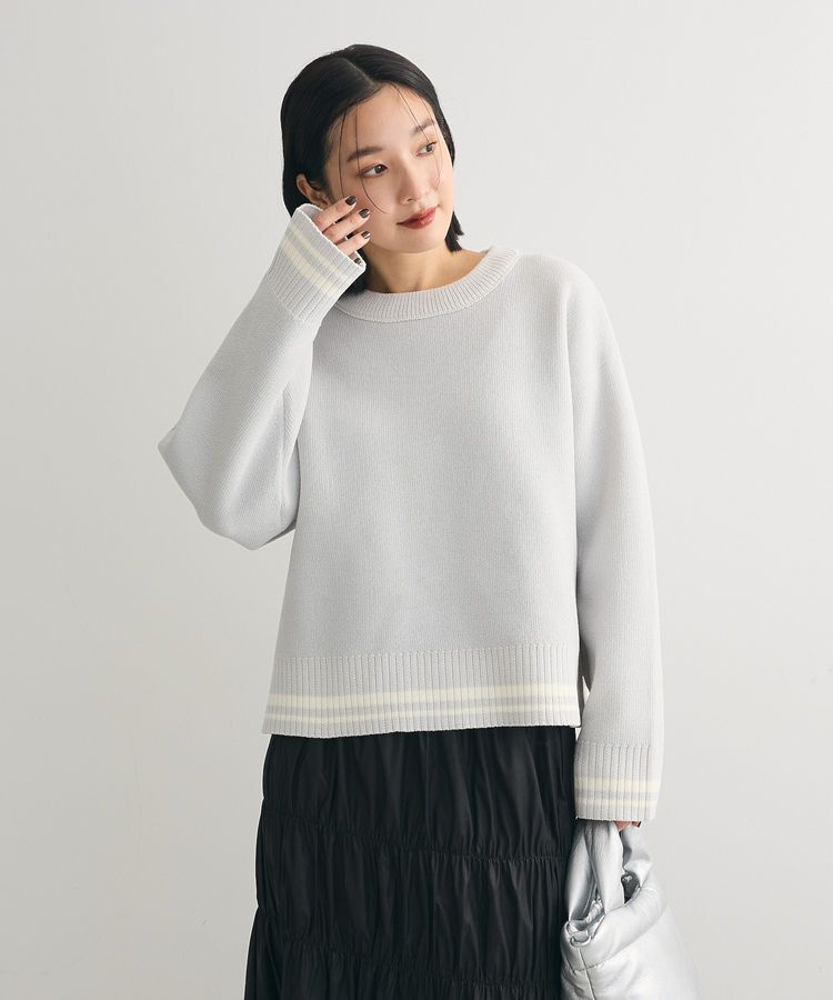 Green Parks「2WAYリバーシブルニットプルオーバー」|ニット・セーター|