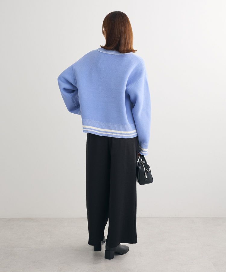 Green Parks「2WAYリバーシブルニットプルオーバー」|ニット・セーター|