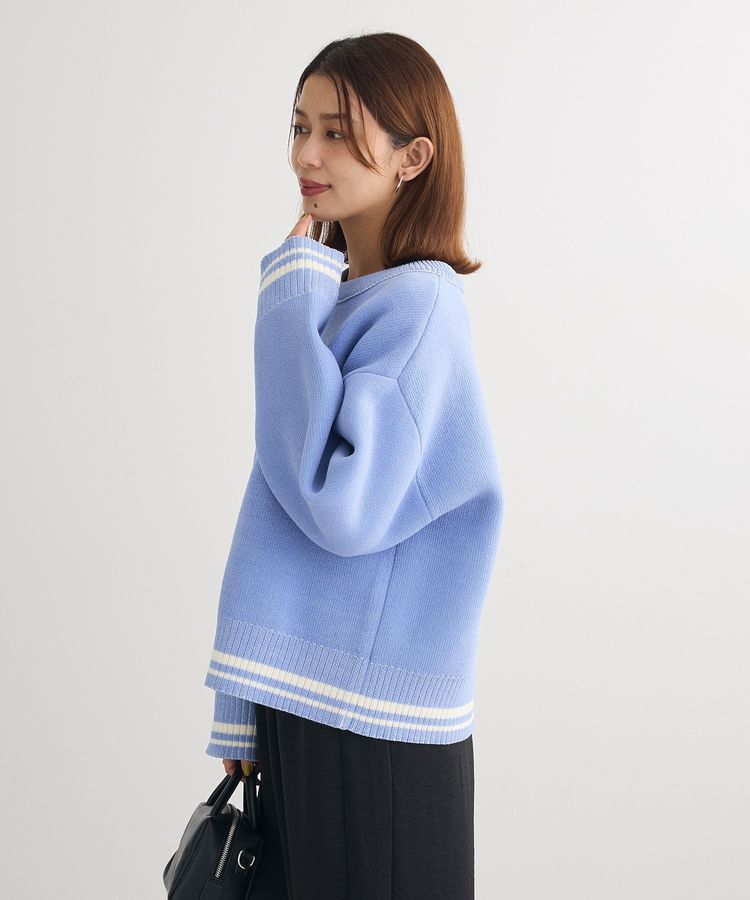 Green Parks「2WAYリバーシブルニットプルオーバー」|ニット・セーター|