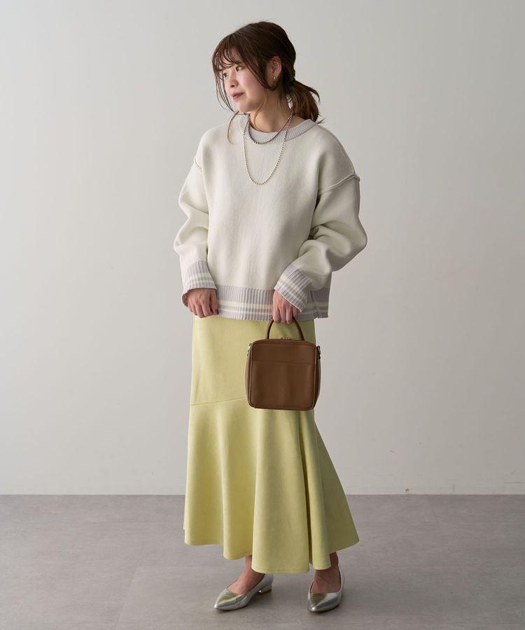 Green Parks「2WAYリバーシブルニットプルオーバー」|ニット・セーター|