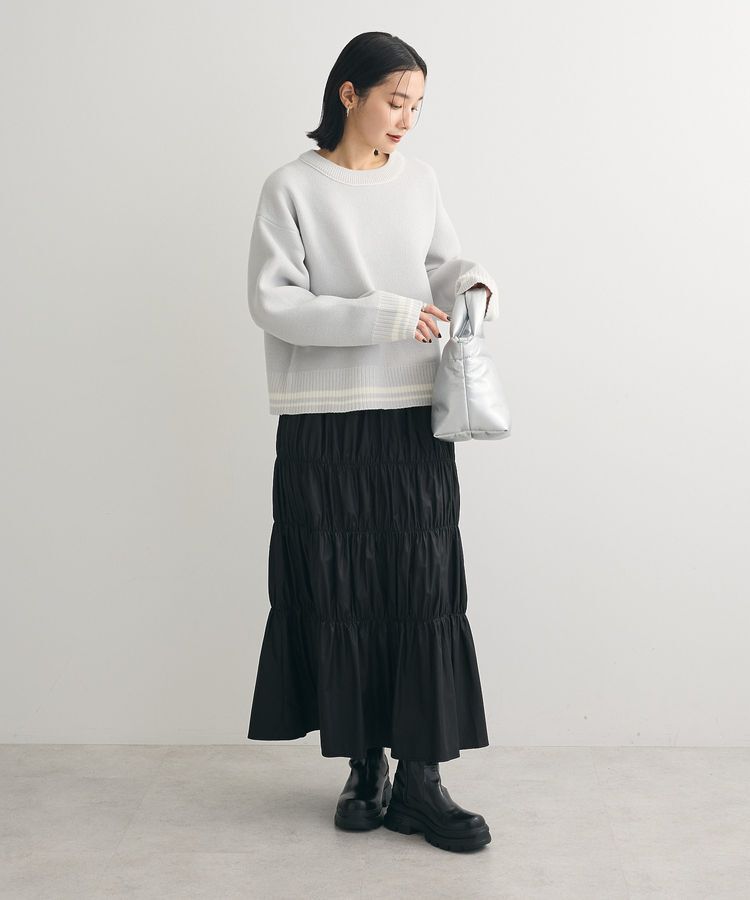 Green Parks「2WAYリバーシブルニットプルオーバー」|ニット・セーター|