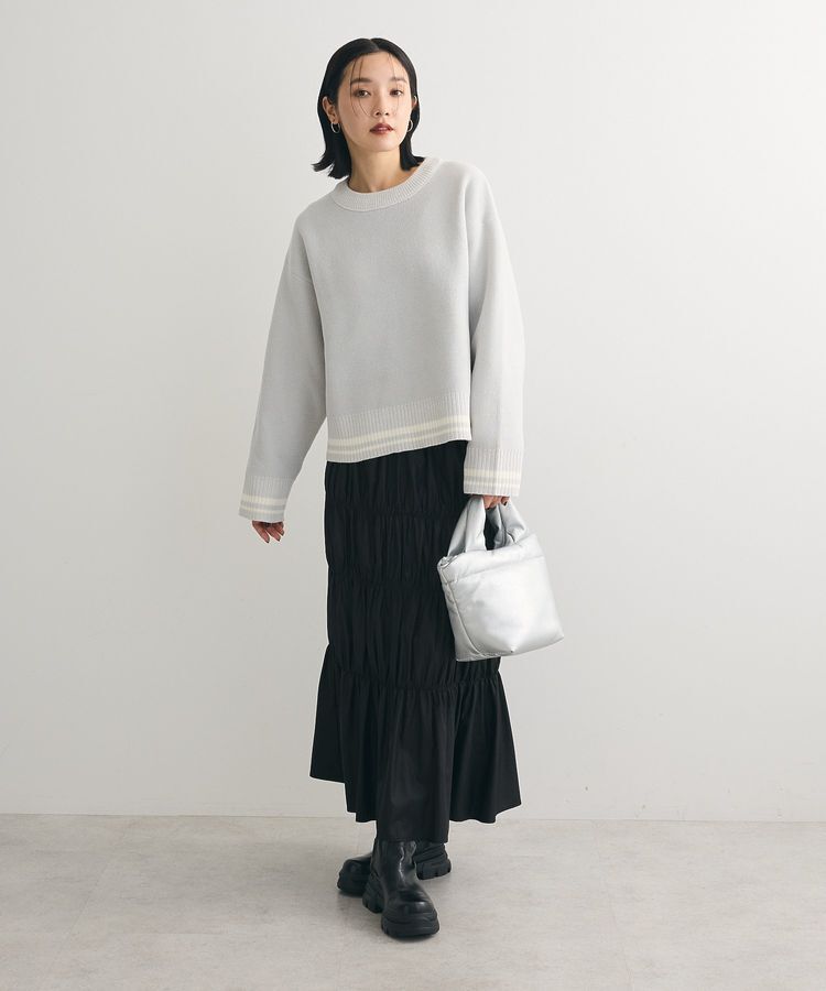 Green Parks「2WAYリバーシブルニットプルオーバー」|ニット・セーター|