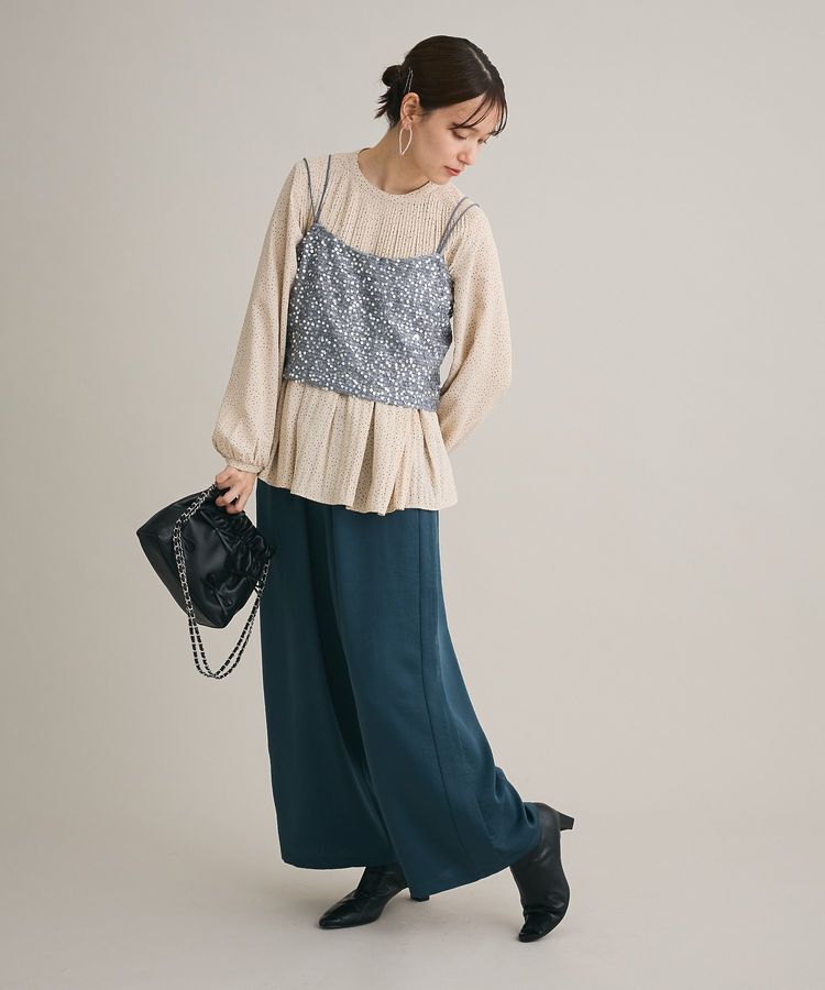 Green Parks「つやサテンパンツ」|その他|