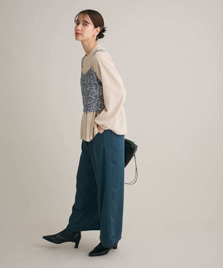 Green Parks「つやサテンパンツ」|その他|