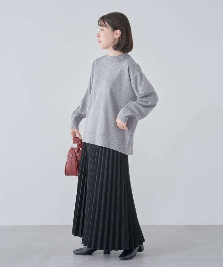 Green Parks「もちやわモックネックニットプルオーバー」|ニット・セーター|