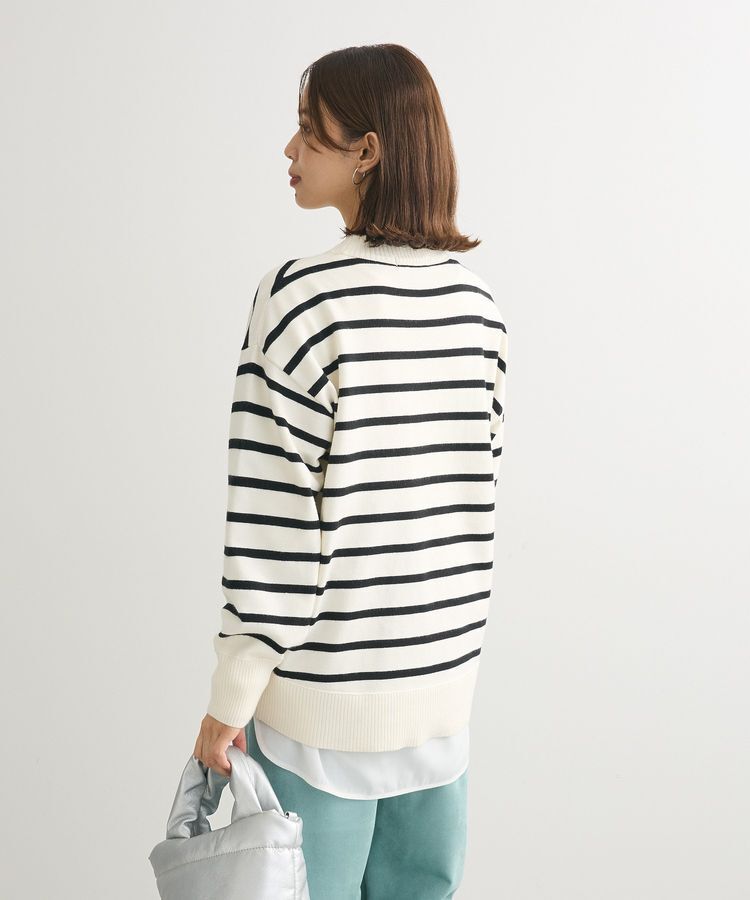 Green Parks「もちやわモックネックニットプルオーバー」|ニット・セーター|