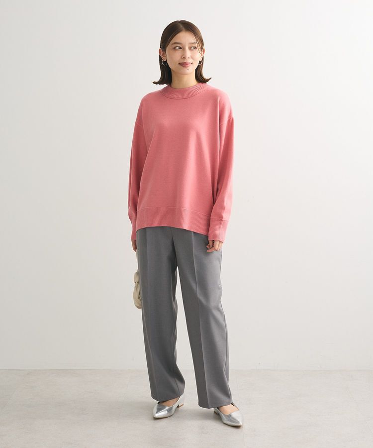 Green Parks「もちやわモックネックニットプルオーバー」|ニット・セーター|