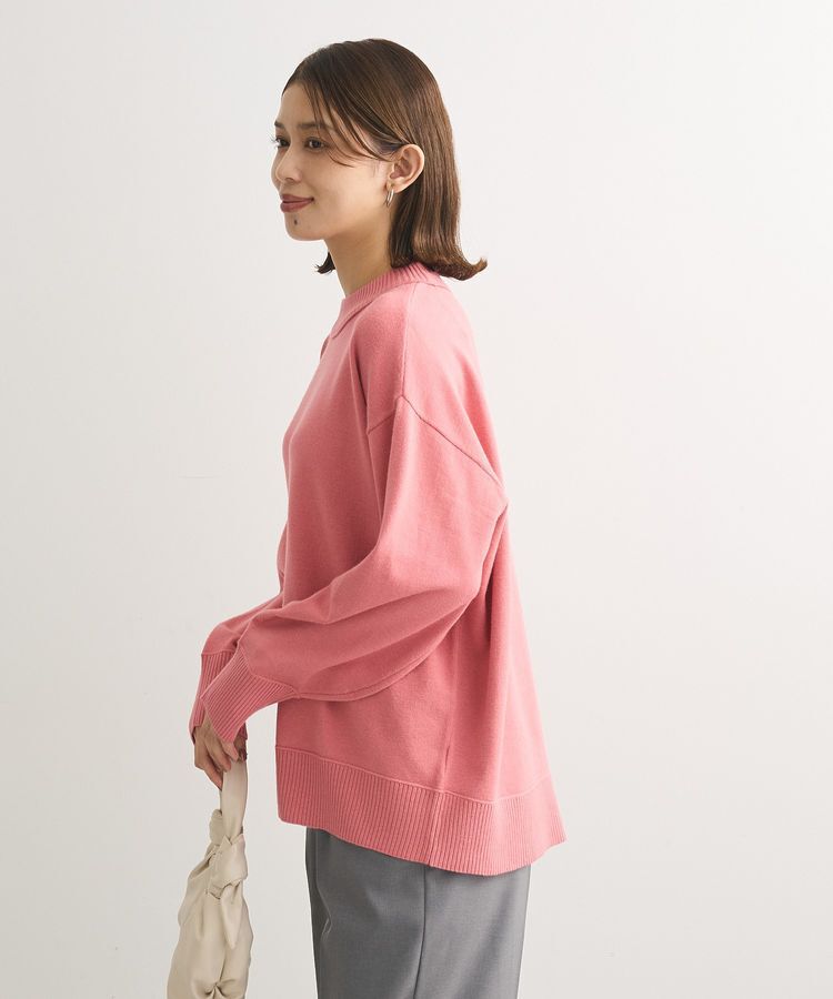 Green Parks「もちやわモックネックニットプルオーバー」|ニット・セーター|