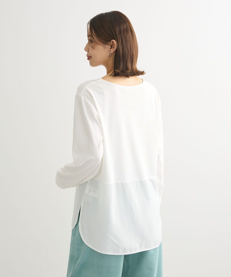 Green Parks「裾ドッキングホワイトインナー」|インナー|