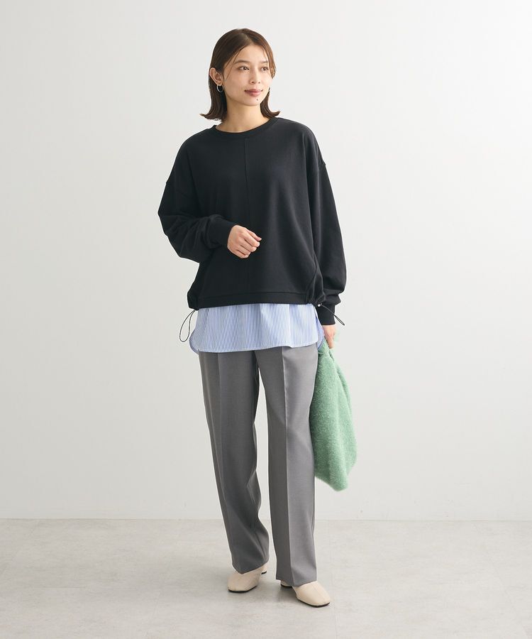 Green Parks「裾ドッキングホワイトインナー」|インナー|