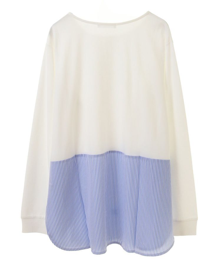 Green Parks「裾ドッキングホワイトインナー」|インナー|