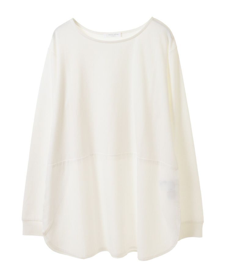 Green Parks「裾ドッキングホワイトインナー」|インナー|