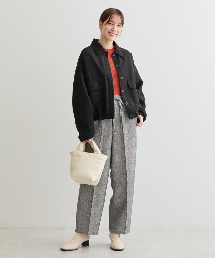 Green Parks「プチケーブルクルーネックニットプルオーバー」|ニット・セーター|