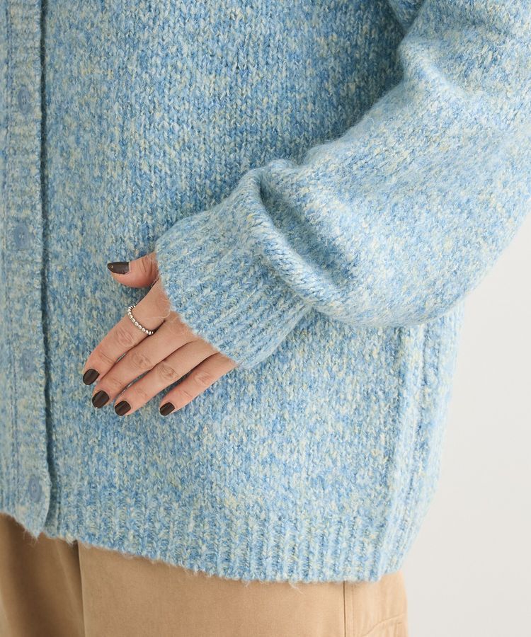 Green Parks「2WAYメランジMIXニットプルオーバー」|ニット・セーター|