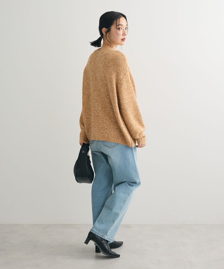 Green Parks「2WAYメランジMIXニットプルオーバー」|ニット・セーター|