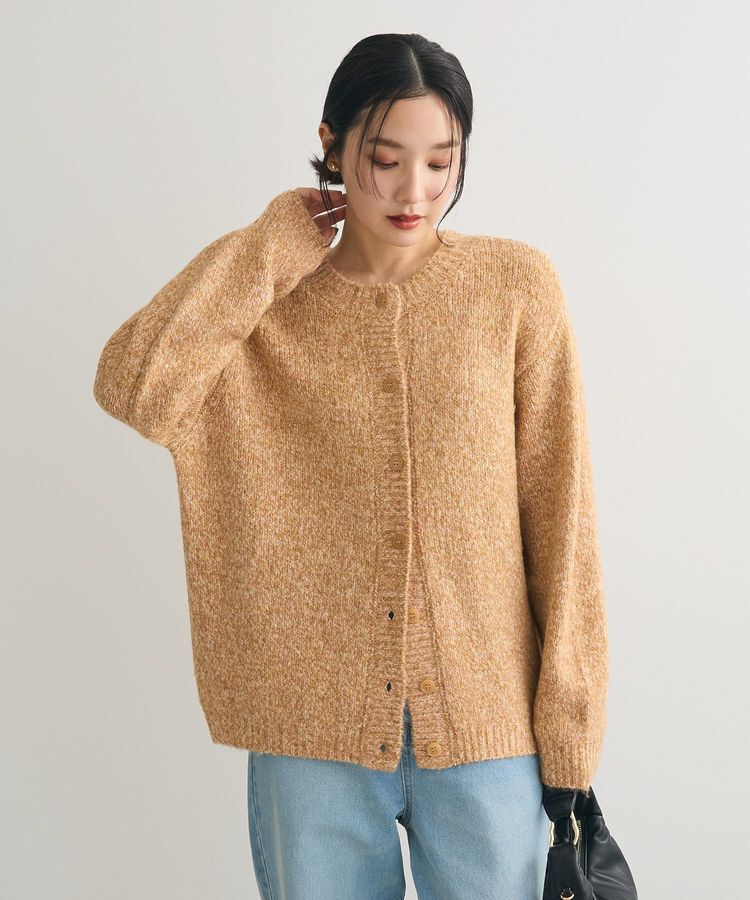 Green Parks「2WAYメランジMIXニットプルオーバー」|ニット・セーター|