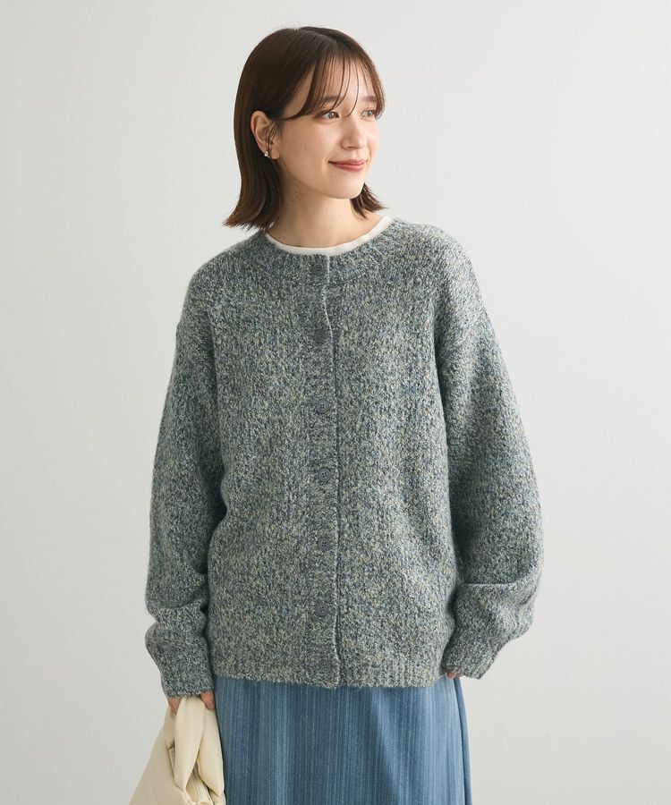 Green Parks「2WAYメランジMIXニットプルオーバー」|ニット・セーター|