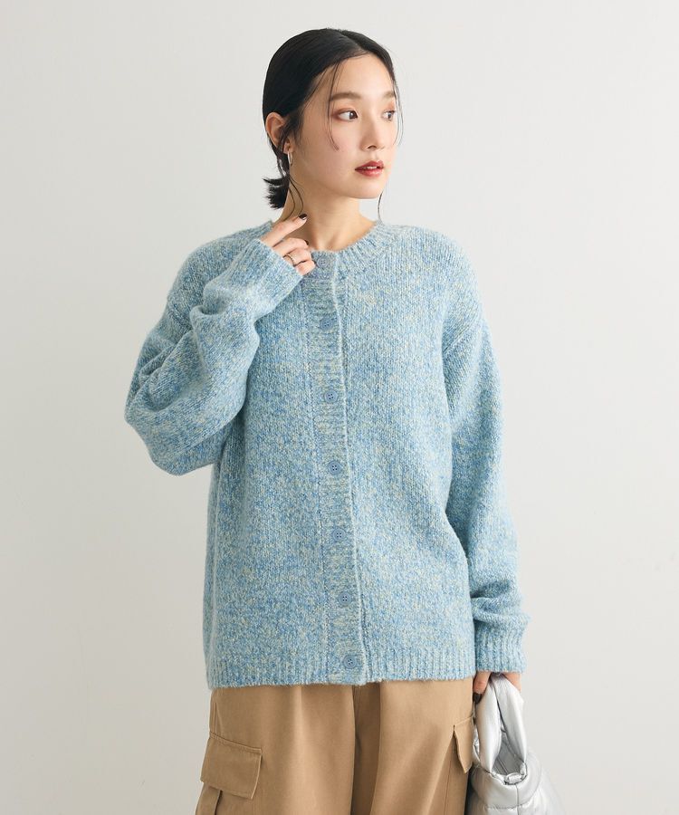 Green Parks「2WAYメランジMIXニットプルオーバー」|ニット・セーター|