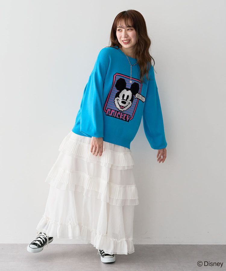 Green Parks「ミッキー＆フレンズ/ジャガードニットプルオーバー」|ニット・セーター|